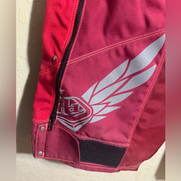 Troy Lee Designs Women’s Rev Pants‎ Redwine Moto MX Size 9/10 NWT - Picture 9 of 16